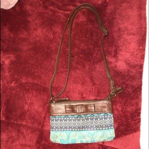 Blue Elephant Mini Bag/Purse